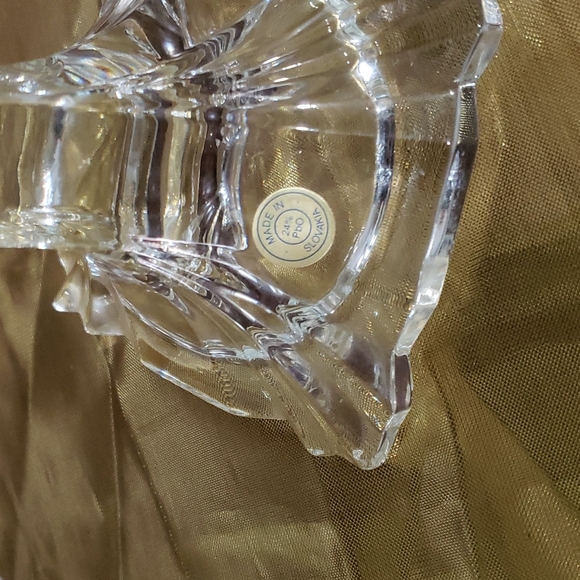 Mikasa pair of  crystal vases - Picture 4 of 4